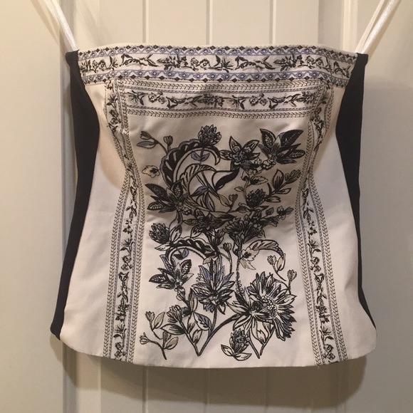 White House Black Market Tops - White House black market corset strapless top